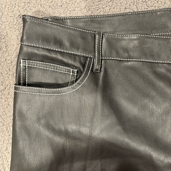 STAUD Elliot Faux-Leather Pants - Picture 5 of 14